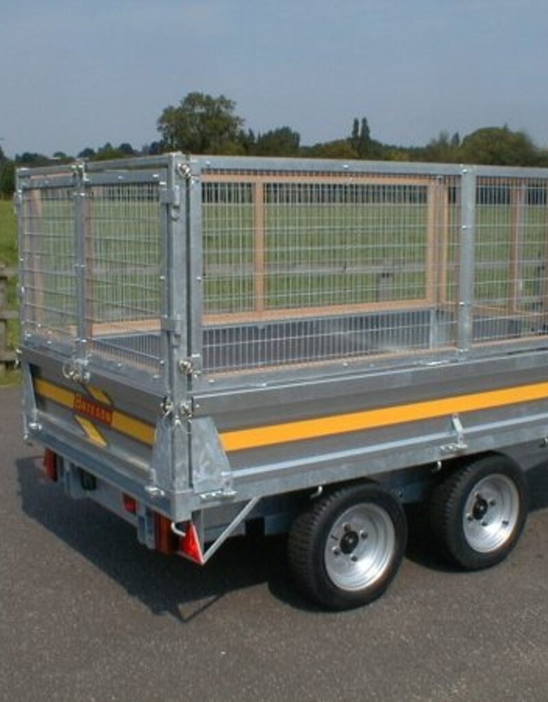Bateson Trailers Bateson 202H 8'x5' 2 Ton Hydraulic Tipping Trailer twin Axle