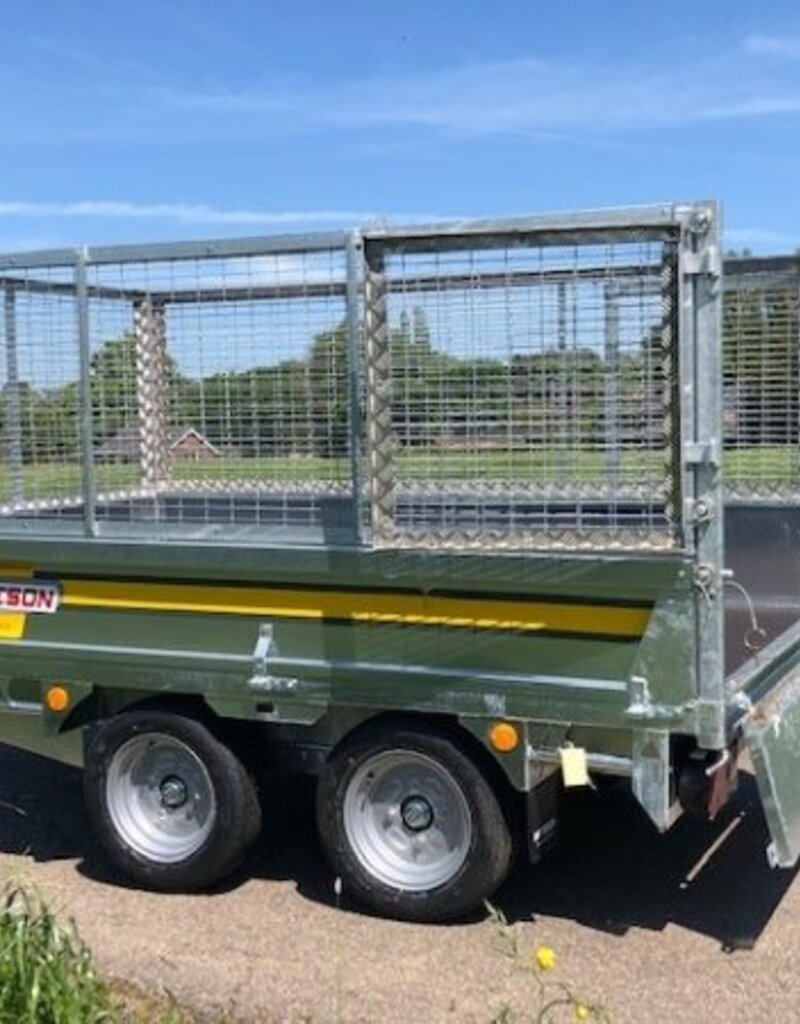 Bateson Trailers Bateson 202H 8'x5' 2 Ton Hydraulic Tipping Trailer twin Axle