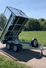 Bateson Trailers Bateson 202H 8'x5' 2 Ton Hydraulic Tipping Trailer twin Axle