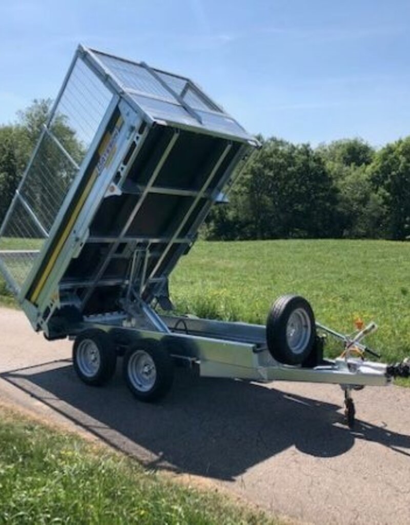 Bateson Trailers Bateson 202H 8'x5' 2 Ton Hydraulic Tipping Trailer twin Axle