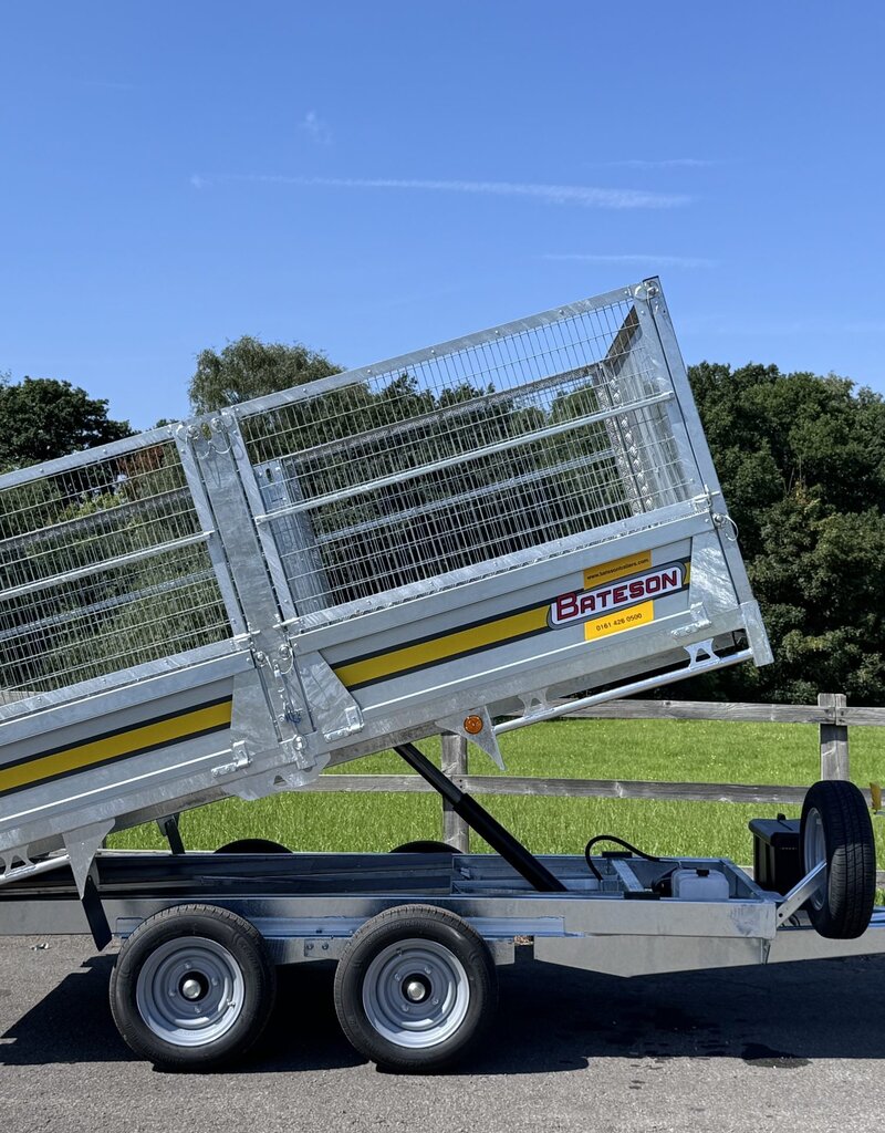 Bateson Trailers Bateson 263H 10' x 5'10" 2.6Ton Electric Hydraulic Tipping Trailer