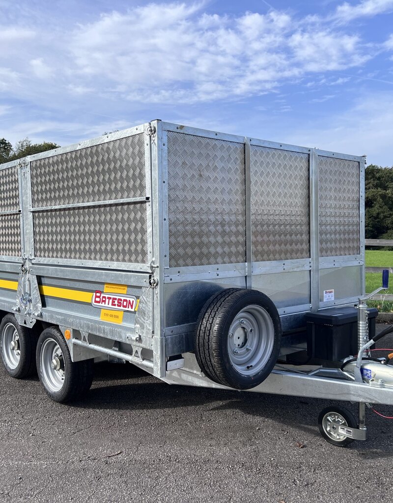 Bateson Trailers Bateson 353H 10'x 6'6" 3.5Ton Hydraulic Tipping Trailer