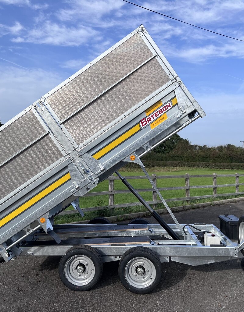 Bateson Trailers Bateson 353H 10'x 6'6" 3.5Ton Hydraulic Tipping Trailer