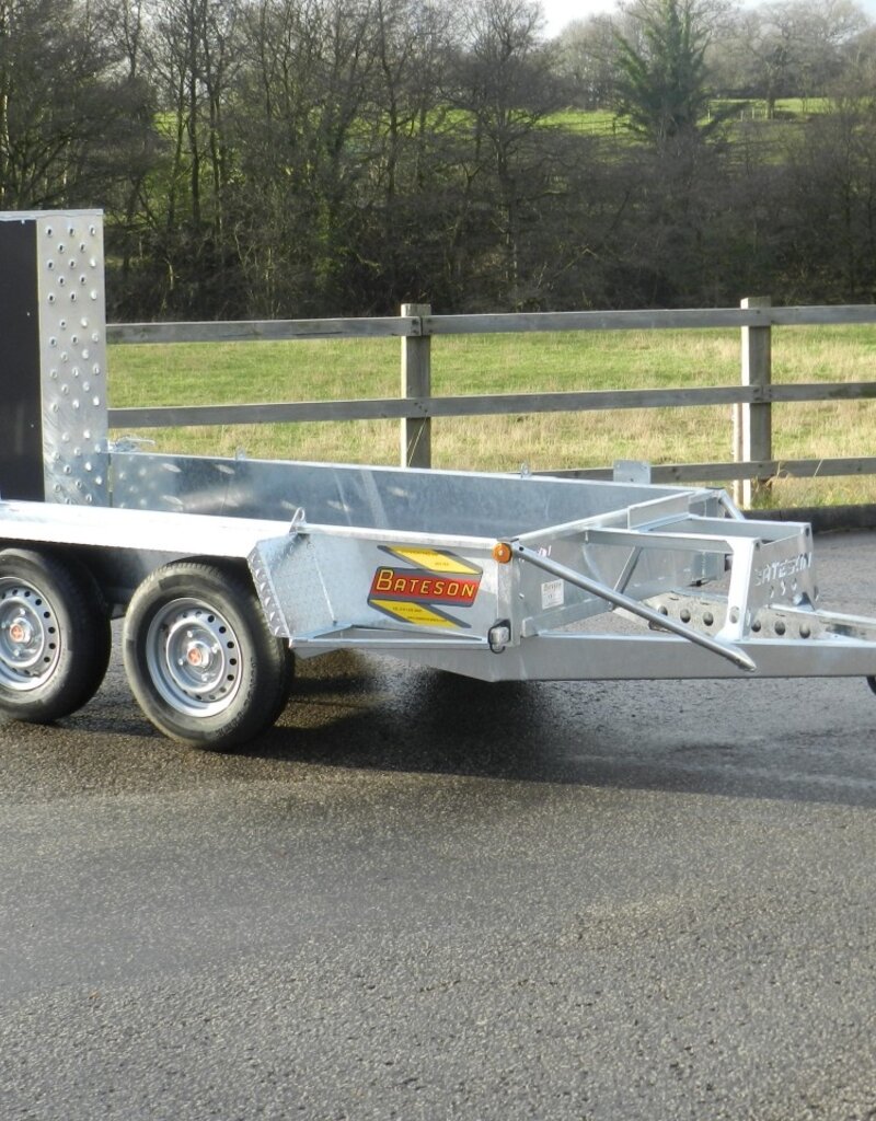 Bateson Trailers Bateson 26MD 2600kg Mini Excavator & Plant trailer for machines up to 2100kg