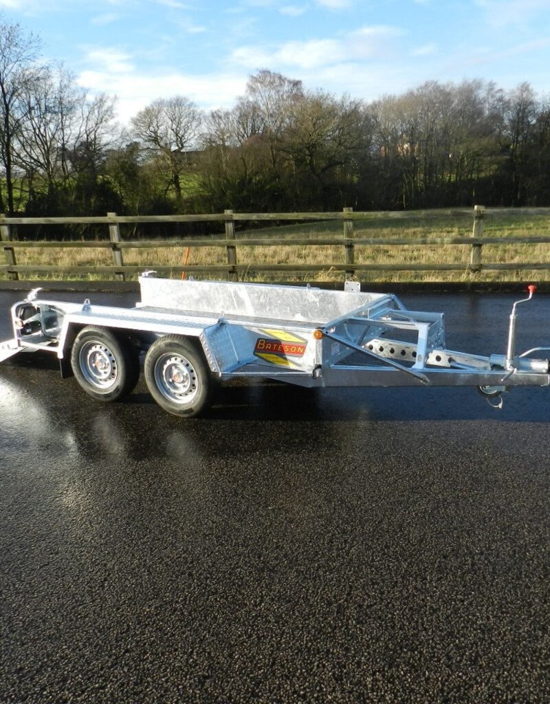 Bateson Trailers Bateson 26MD 2600kg Mini Excavator & Plant trailer for machines up to 2100kg
