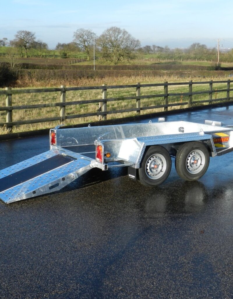 Bateson Trailers Bateson 26MD 2600kg Mini Excavator & Plant trailer for machines up to 2100kg