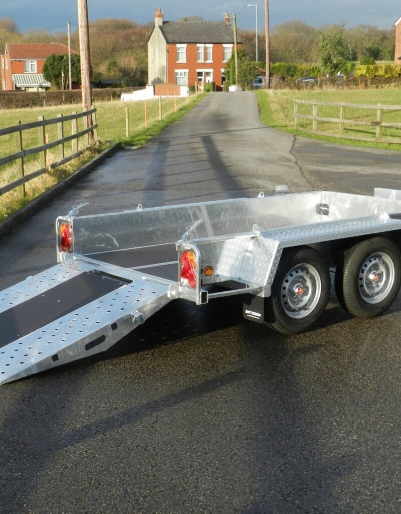Bateson Trailers Bateson 26MD 2600kg Mini Excavator & Plant trailer for machines up to 2100kg
