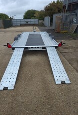 A Transporter 130, 4.00 m x 1.90 m bed, 2,700 Kg, Twin Axle Trailer Brian James