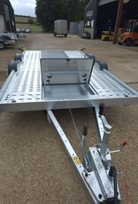 A Transporter 130, 4.00 m x 1.90 m bed, 2,700 Kg, Twin Axle Trailer Brian James
