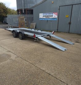 A Transporter 130, 4.00 m x 1.90 m bed, 2,700 Kg, Twin Axle Trailer Brian James