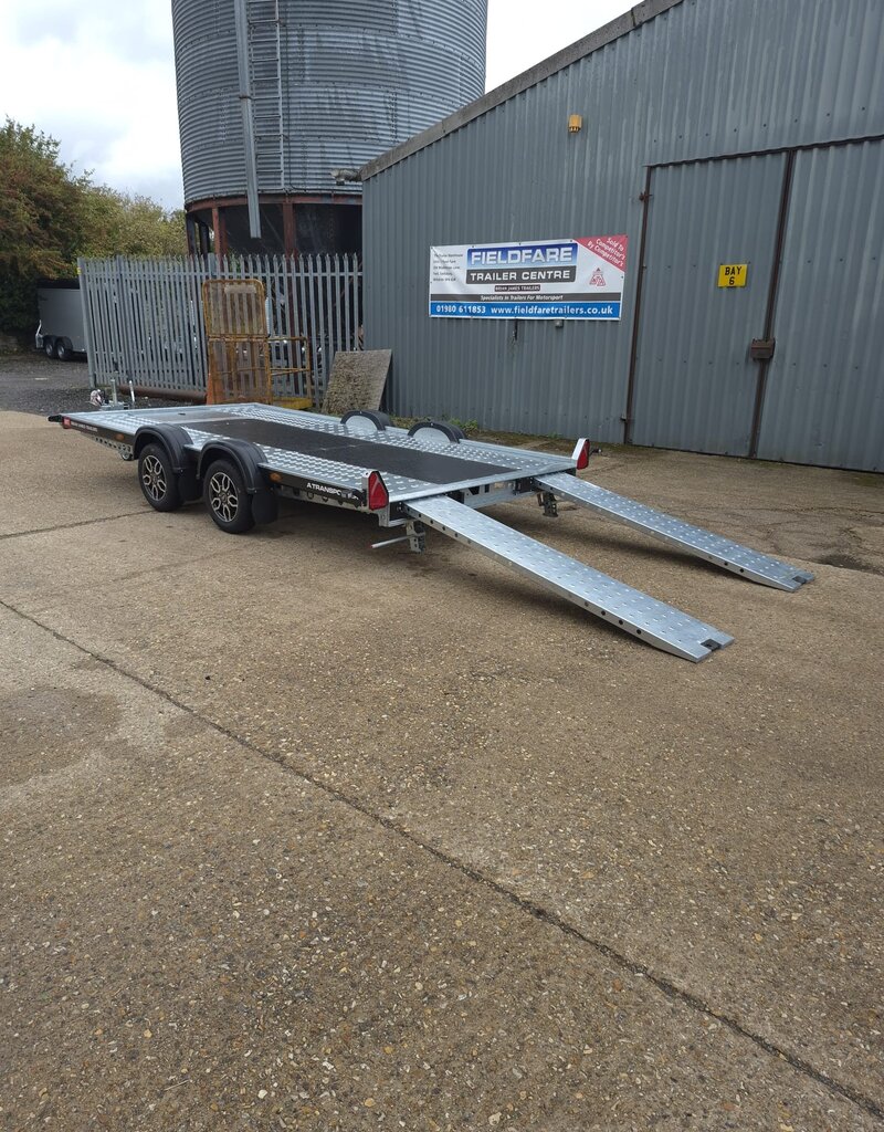 A Transporter 130, 4.00 m x 1.90 m bed, 2,700 Kg, Twin Axle Trailer Brian James