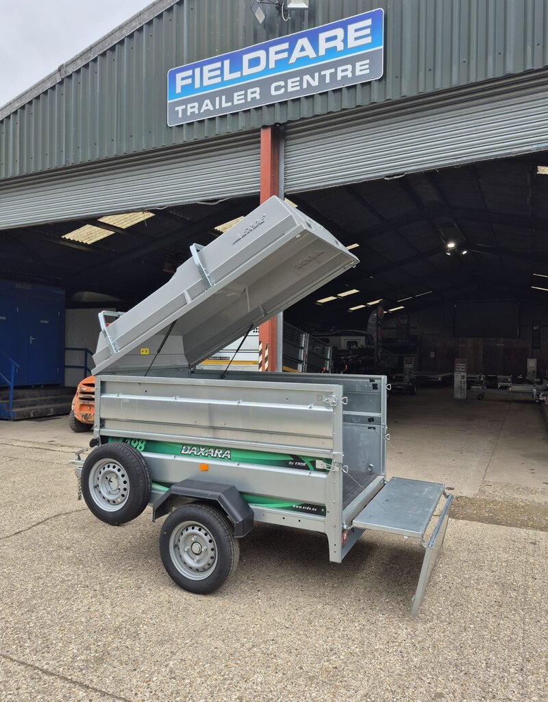 Used Erde Daxara 198 Trailer Single Axle Camping Trailer 750kg GVW 1.85m x 1.15m