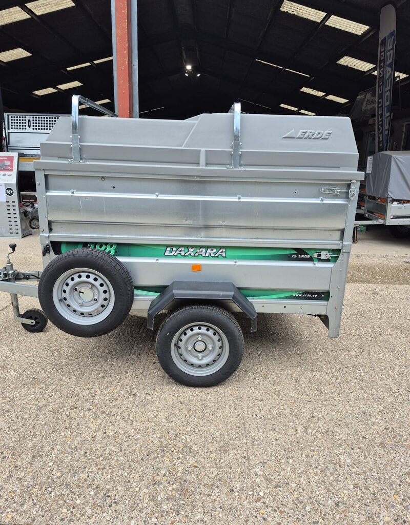 Used Erde Daxara 198 Trailer Single Axle Camping Trailer 750kg GVW 1.85m x 1.15m