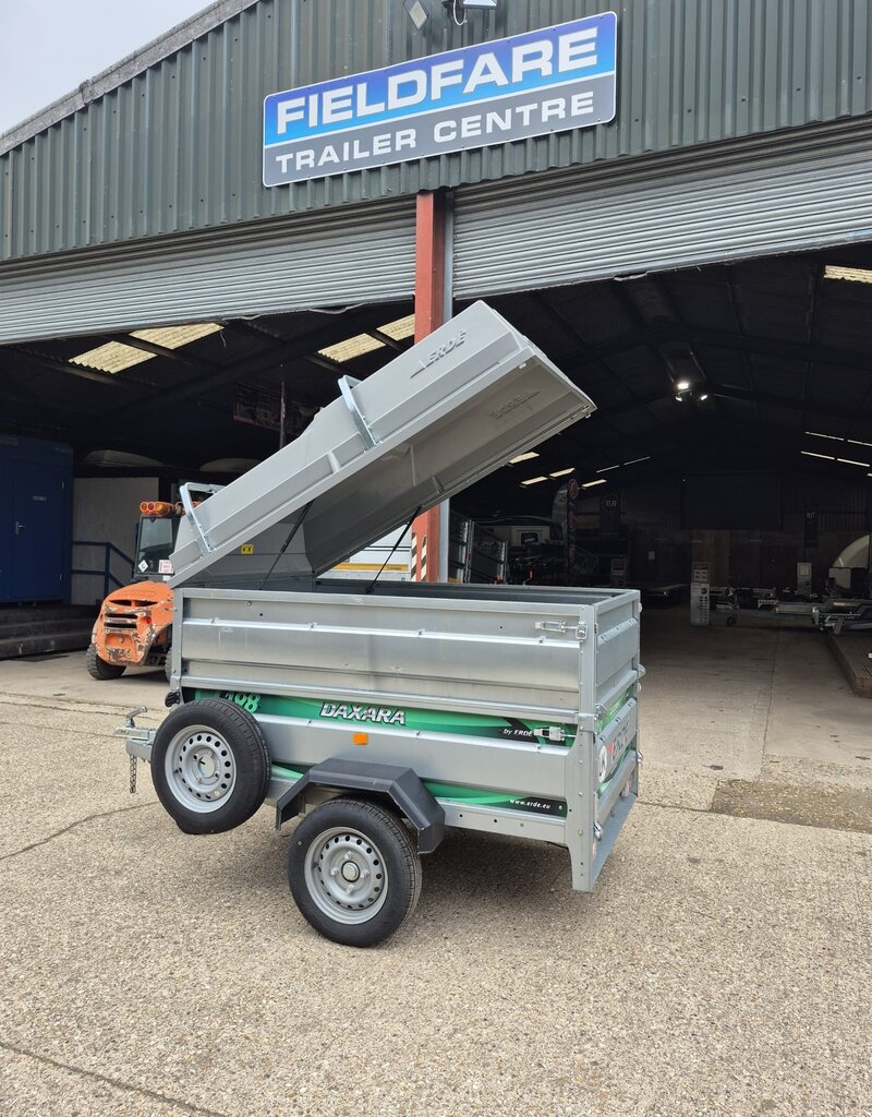 Used Erde Daxara 198 Trailer Single Axle Camping Trailer 750kg GVW 1.85m x 1.15m