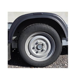 155/70R12C  5 STUD 112mm PCD ET30 Silver Trailer Wheel and Tyre