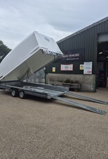 2024 Brian James Race Shuttle3 Tilt Bed ClamShell Trailer 3000kg GVW