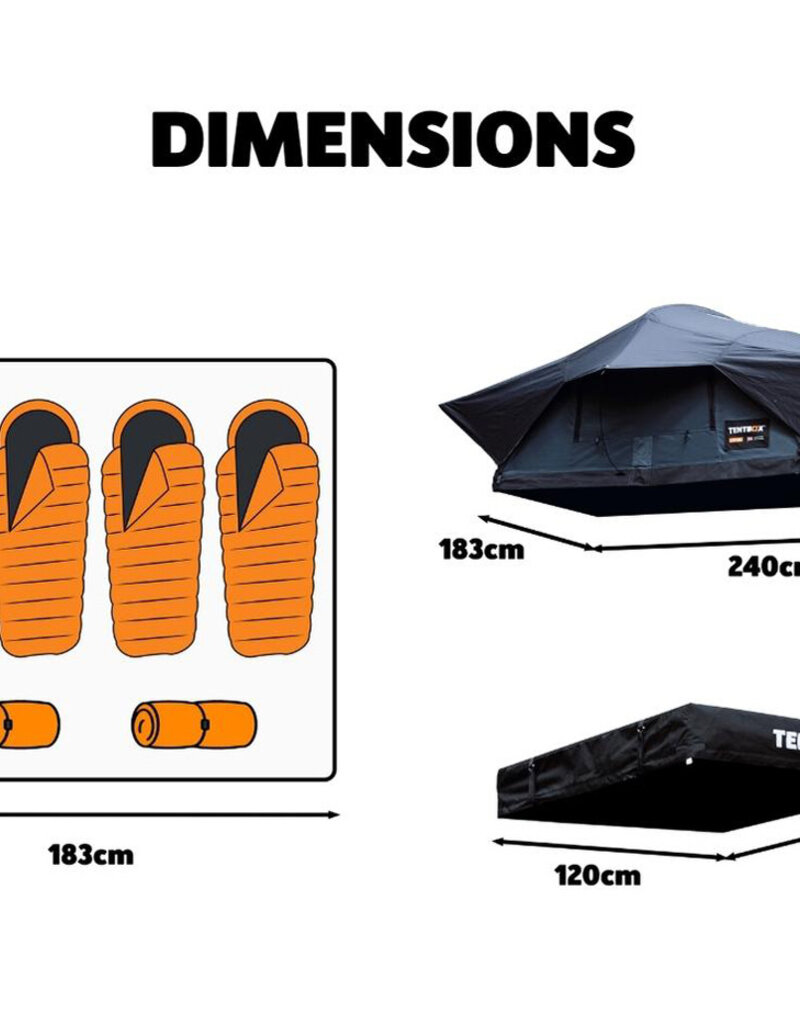 TentBox TentBox Lite XL Slate Grey
