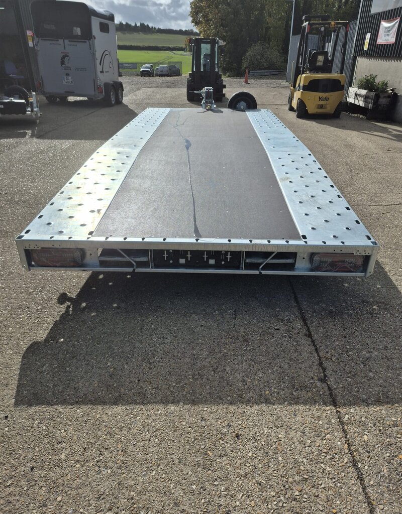 Bateson Trailers Model 355B 4.8 x 1.8m Beaver Tail Transporter Trailer | Fieldfare Trailer Centre