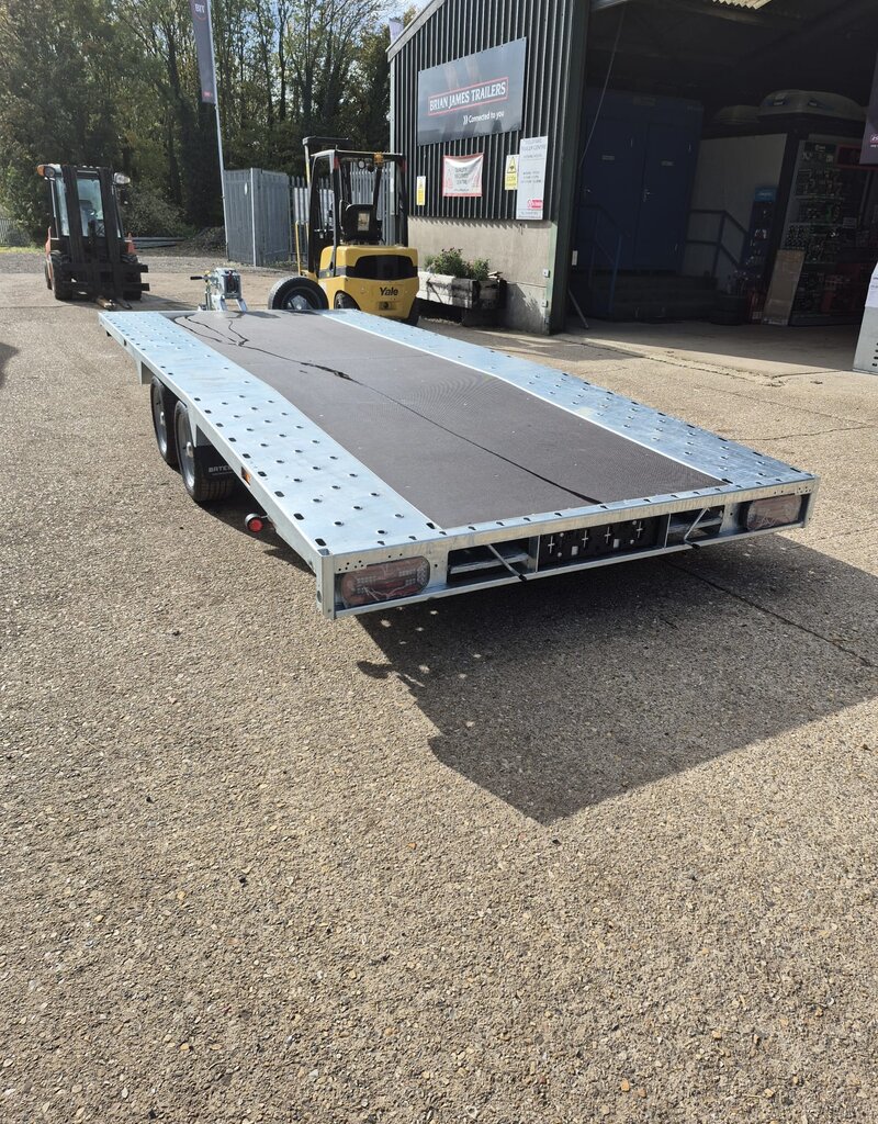 Bateson Trailers Model 355B 4.8 x 1.8m Beaver Tail Transporter Trailer | Fieldfare Trailer Centre