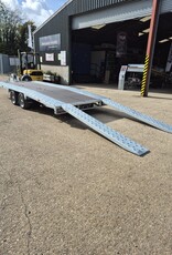Bateson Trailers Model 355B 4.8 x 1.8m Beaver Tail Transporter Trailer | Fieldfare Trailer Centre