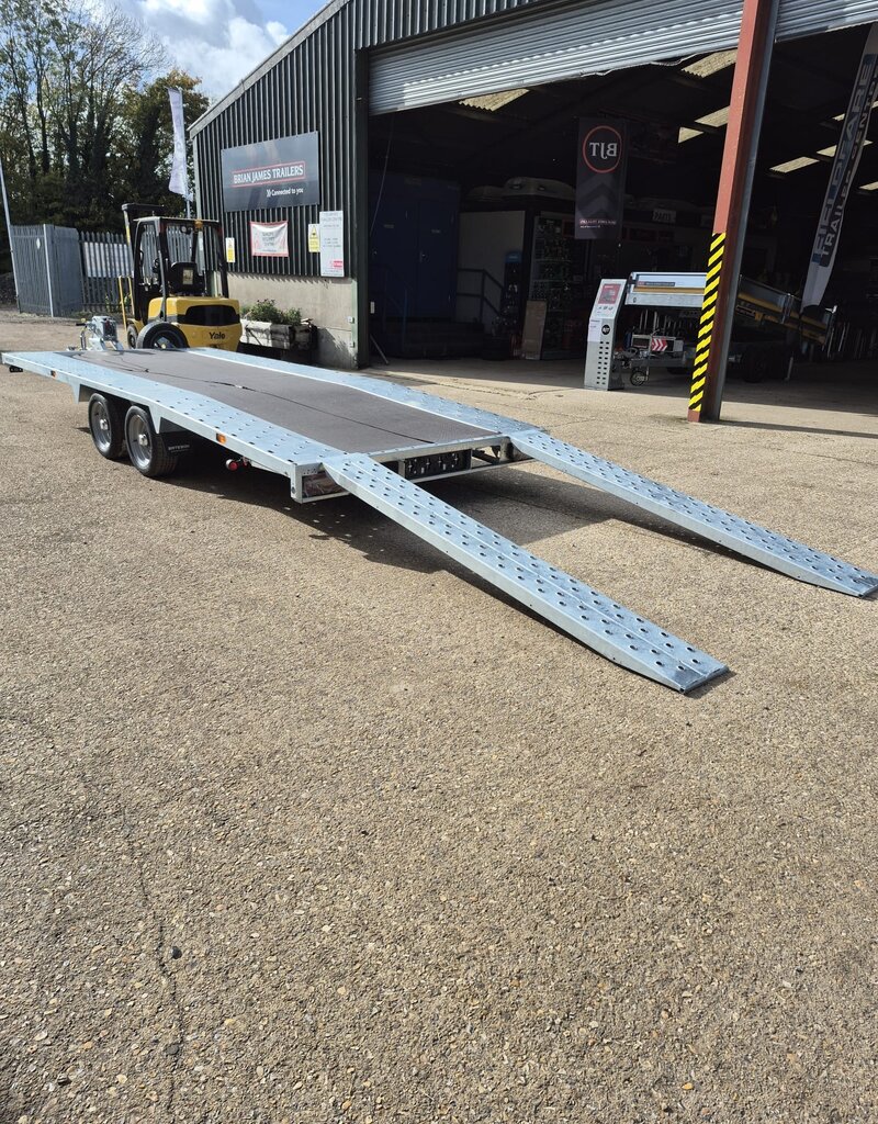 Bateson Trailers Model 355B 4.8 x 1.8m Beaver Tail Transporter Trailer | Fieldfare Trailer Centre