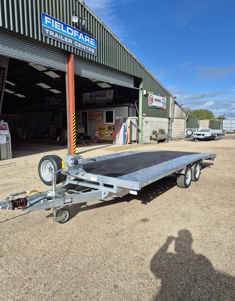 Bateson Trailers Model 355B 4.8 x 1.8m Beaver Tail Transporter Trailer | Fieldfare Trailer Centre