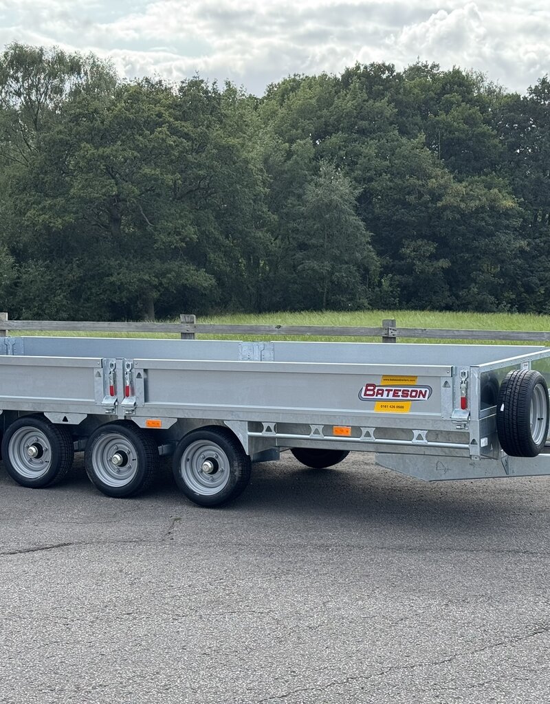 Bateson Trailers Bateson 3550 Platform  5m x 2m  (16'x6'6") Twin Axle Platform trailer 3500kg GVW