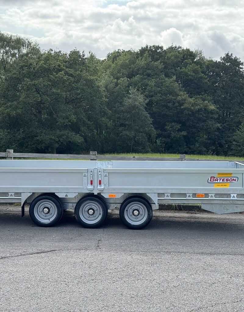Bateson Trailers Bateson 3550 Platform  5m x 2m  (16'x6'6") Twin Axle Platform trailer 3500kg GVW