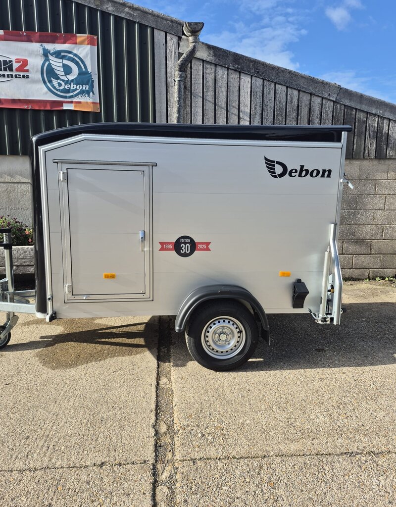 Debon 2025 Used Debon C255  Single Axle Box Trailer 1300kg GVW