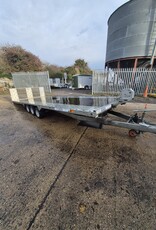 Bateson Trailers Used Bateson PT76  6.25m x 2.3m Tri Axle 3500kg GVW Tilt bed Trailer, Manual Winch