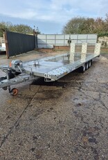 Bateson Trailers Used Bateson PT76  6.25m x 2.3m Tri Axle 3500kg GVW Tilt bed Trailer, Manual Winch