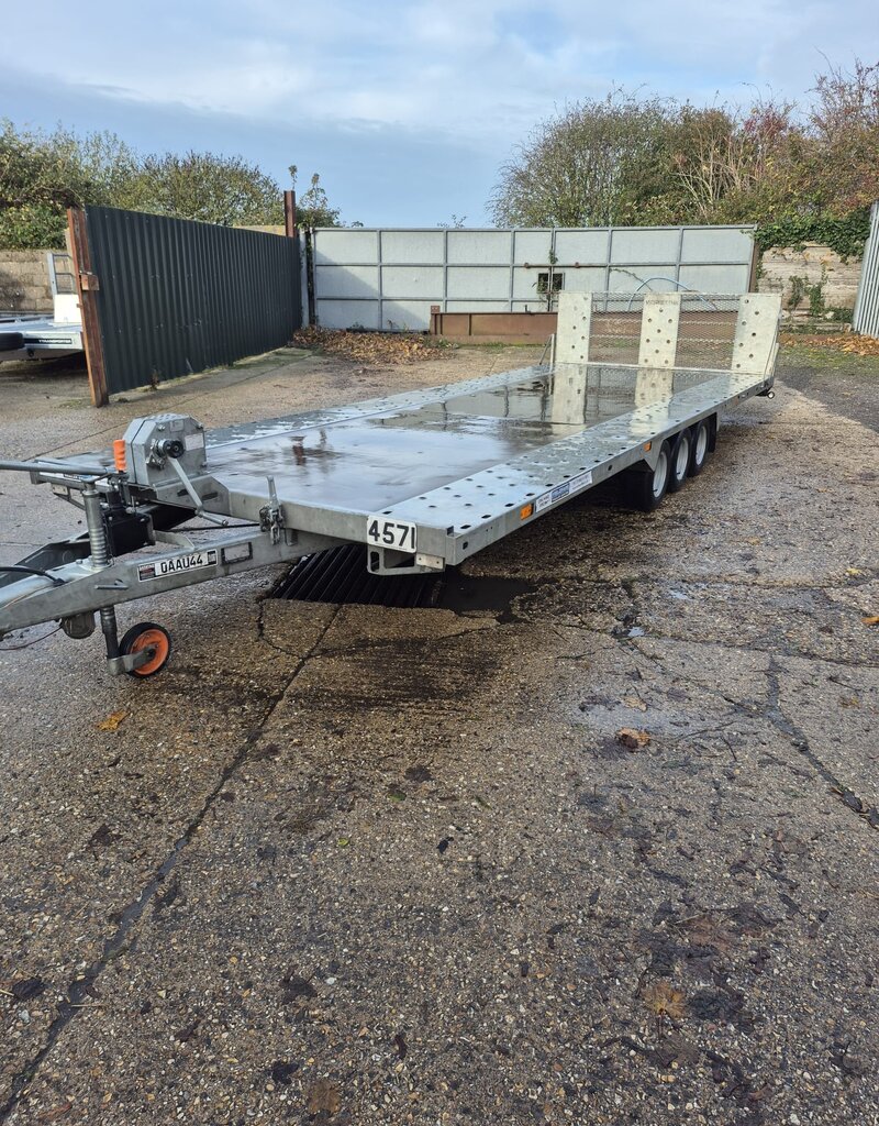 Bateson Trailers Used Bateson PT76  6.25m x 2.3m Tri Axle 3500kg GVW Tilt bed Trailer, Manual Winch