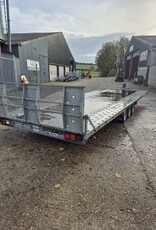 Bateson Trailers Used Bateson PT76  6.25m x 2.3m Tri Axle 3500kg GVW Tilt bed Trailer, Manual Winch