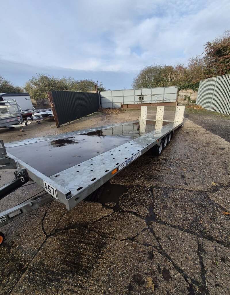Bateson Trailers Used Bateson PT76  6.25m x 2.3m Tri Axle 3500kg GVW Tilt bed Trailer, Manual Winch