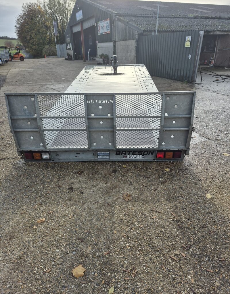 Bateson Trailers Used Bateson PT76  6.25m x 2.3m Tri Axle 3500kg GVW Tilt bed Trailer, Manual Winch