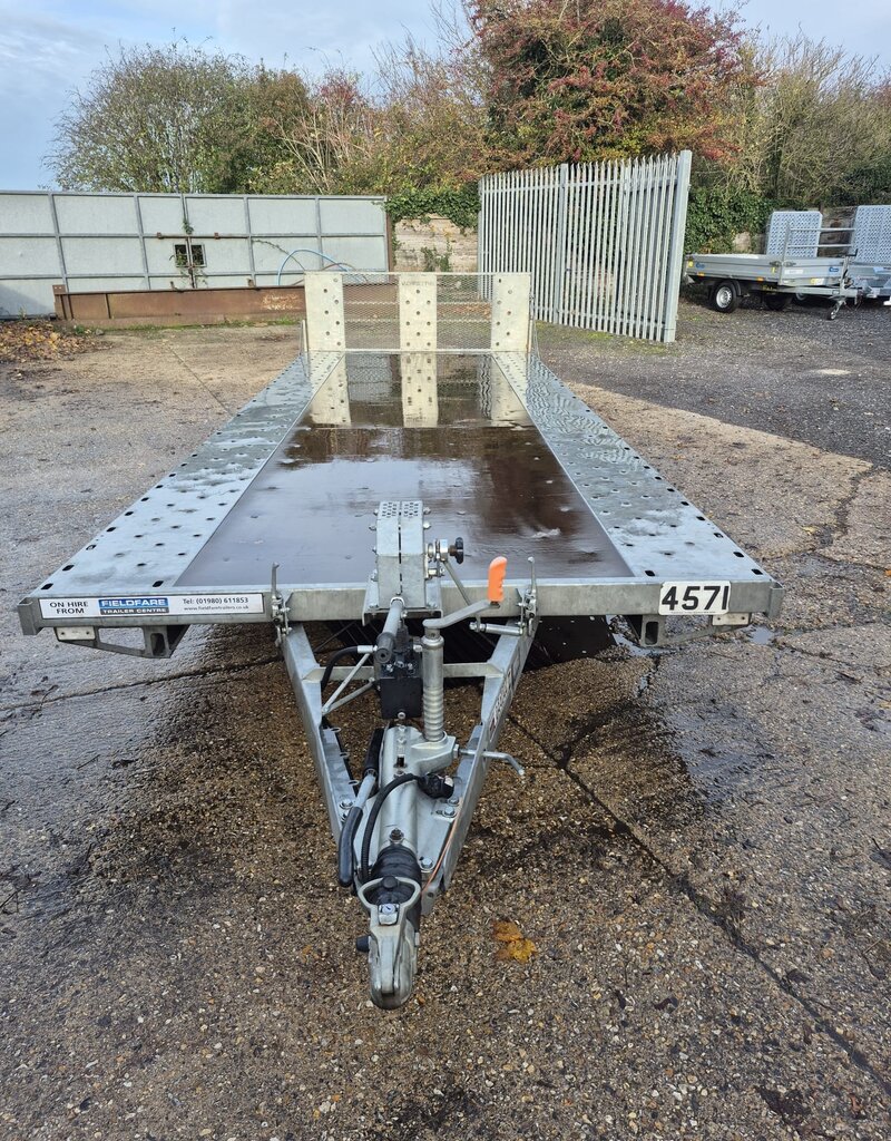 Bateson Trailers Used Bateson PT76  6.25m x 2.3m Tri Axle 3500kg GVW Tilt bed Trailer, Manual Winch