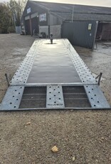 Bateson Trailers Used Bateson PT76  6.25m x 2.3m Tri Axle 3500kg GVW Tilt bed Trailer, Manual Winch