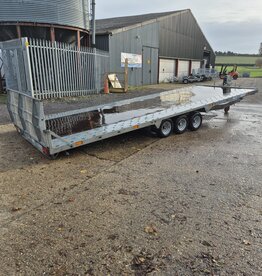 Bateson Trailers Used Bateson PT76  6.25m x 2.3m Tri Axle 3500kg GVW Tilt bed Trailer, Manual Winch