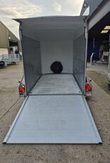Debon Used Debon C500 Box Van Trailer - Aluminium Sides - Anthracite Grey 2600kg GVW