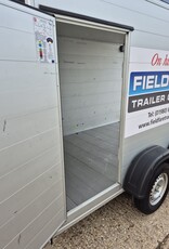 Debon Used Debon C500 Box Van Trailer - Aluminium Sides - Anthracite Grey 2600kg GVW