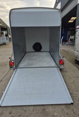 Debon Used Debon C500 Box Van Trailer - Aluminium Sides - Anthracite Grey 2600kg GVW
