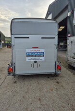Debon Used Debon C500 Box Van Trailer - Aluminium Sides - Anthracite Grey 2600kg GVW