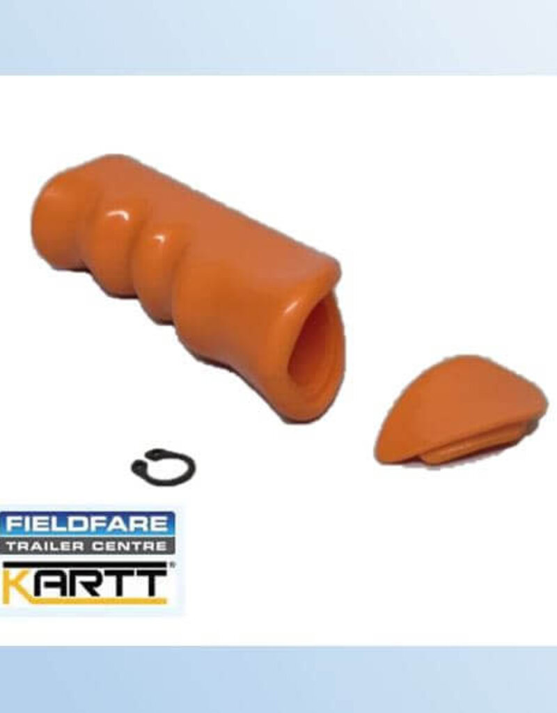 Replacement Long Orange Knob and Circlip