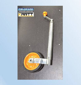 Kartt Orange 48mm Ultimate Caravan Jockey Wheel LP Wide