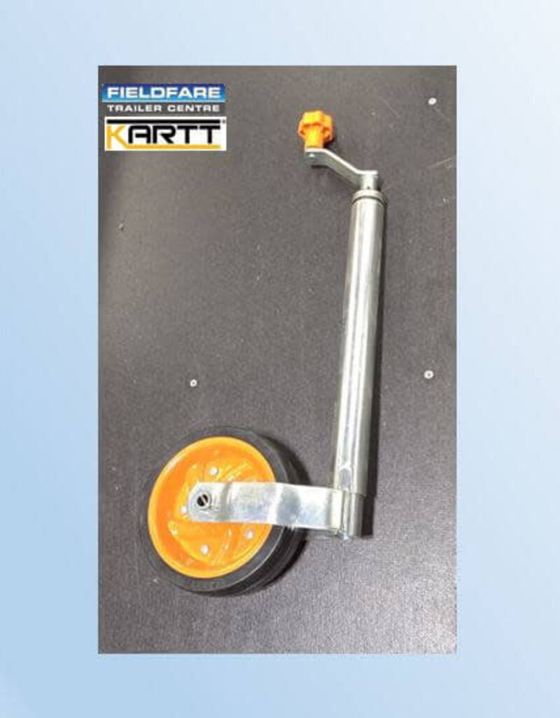 Kartt Orange 48mm Ultimate Caravan Jockey Wheel LP Wide