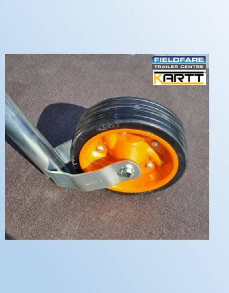 Kartt Orange 48mm Ultimate Caravan Jockey Wheel LP Wide
