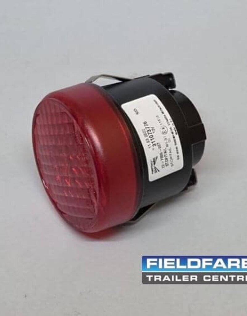 Lens and Surround for Aspock Roundpoint 2 12V 1.5m Cable Stop Tail Light - Without bulb and bulb holder