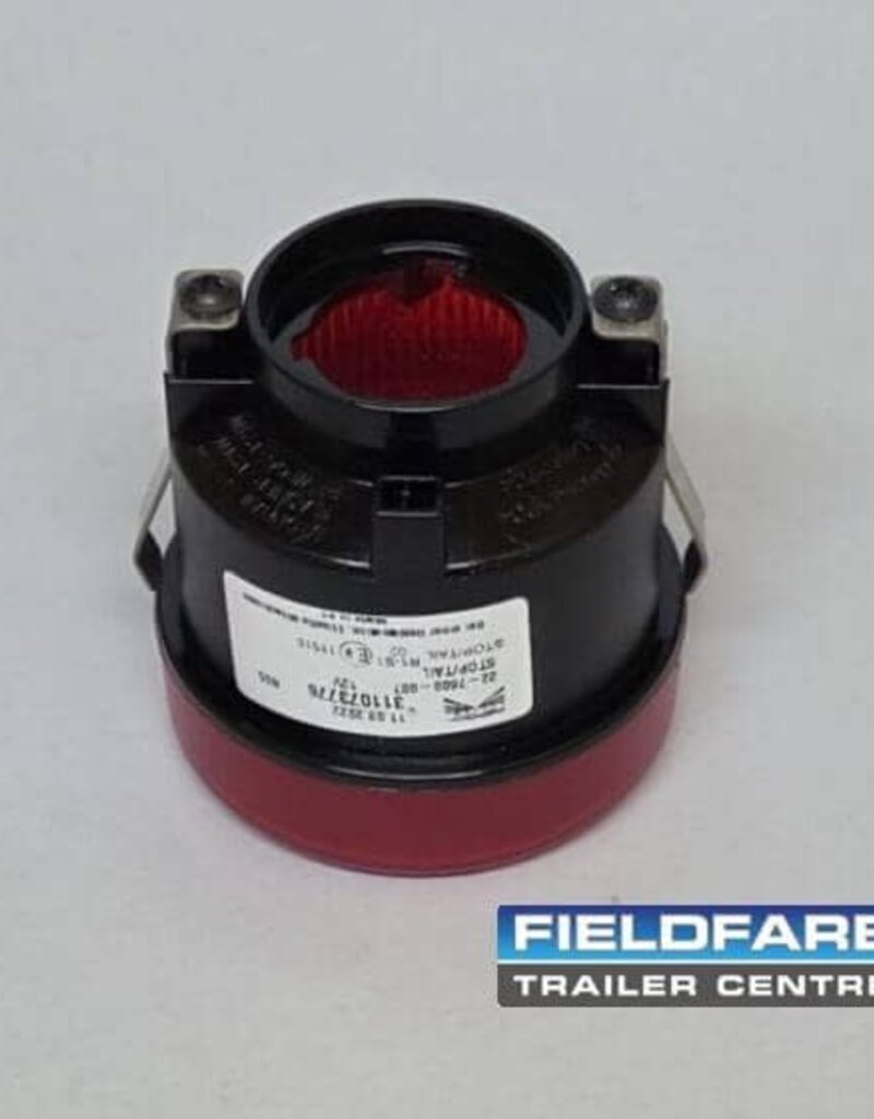 Lens and Surround for Aspock Roundpoint 2 12V 1.5m Cable Stop Tail Light - Without bulb and bulb holder