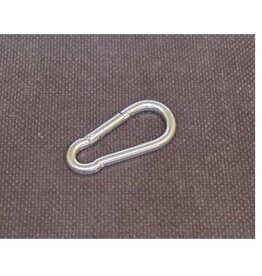 Snap Hook 8mm x 80mm Zinc Plated Mild Steel