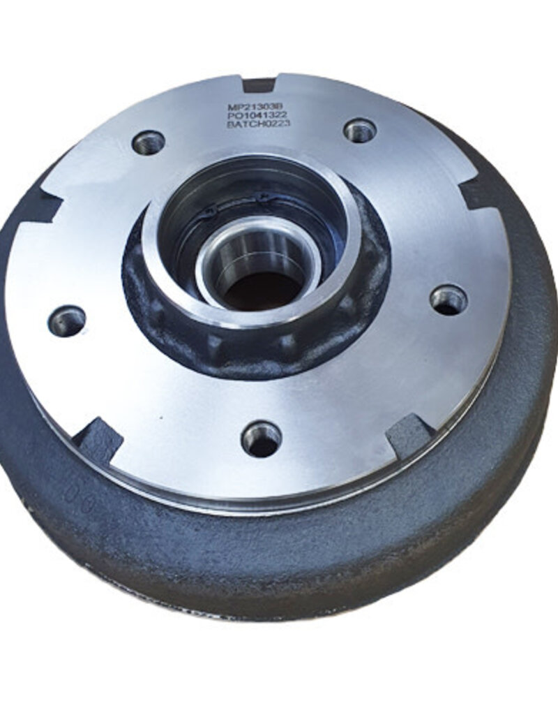 Ifor Williams Style 250 x 40 Brake Drum 5 Stud 165.1 PCD c/w Bearing,